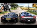 Aston Martin Valhalla &amp; Ferrari SF90 Stradale | Forza Horizon 5 | Thrustmaster T300 gameplay