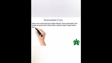 Semi Variable Cost #shortvideo #youtubeshorts #shorts