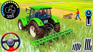 Modern Farm Tractor Driving Games - Indian Tractor Farming Simulator 3D - Android Gameplay screenshot 3