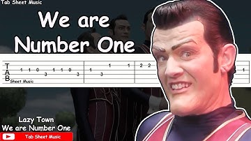 We are Number One (Robbie Rotten) - Guitar Tutorial