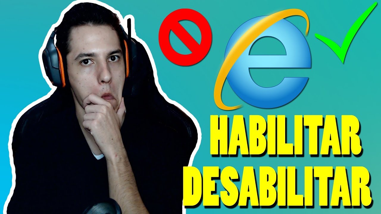 Como Desabilitar O Internet Explorer No Windows YouTube