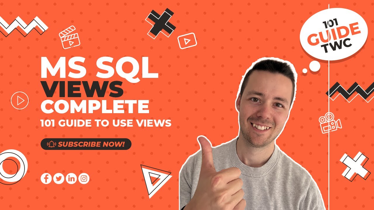 #sql #views - Complete 101 guide to work with MS SQL Views - YouTube