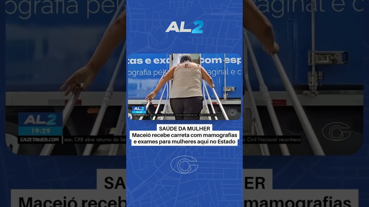Carreta da Saúde da Mulher oferece exames gratuitos em Maceió
