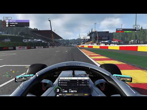 F1 2019 - Spa - Belgium - short 5 lap race