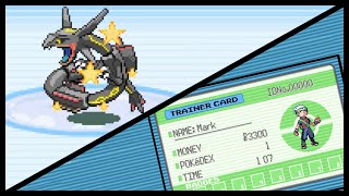 [Live] Shiny Rayquaza after only 1,699 RAs in Pokémon Emerald (Trainer Card Quest#1)