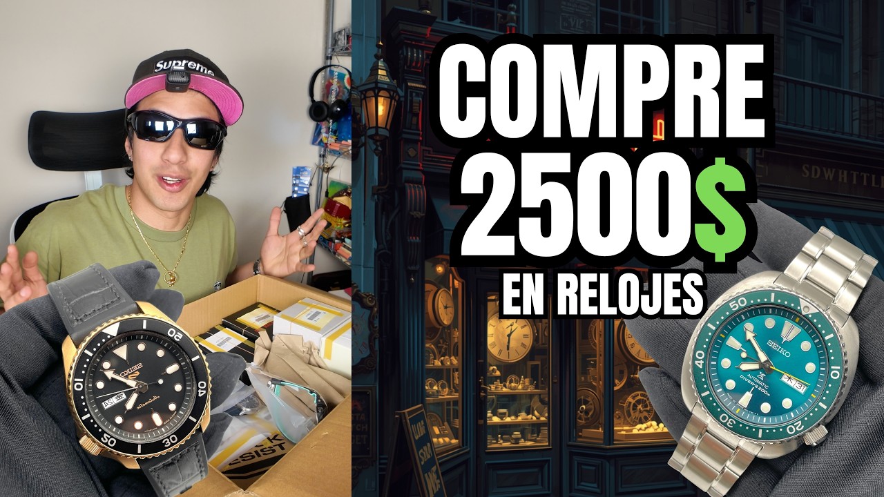 COMPRE 2500 DOLARES en RELOJES (SEIKO, CITIZEN, TISSOT) |Epw. 65