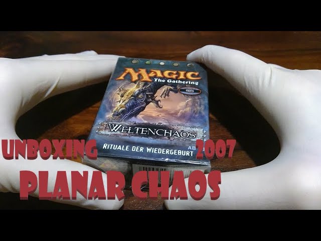 Magic Vintage Unboxing 58: PLANAR CHAOS (2007) Deck RITUALE DER WIEDERGEBURT Magic the Gathering Magic Vintage Unboxing 58: PLANAR CHAOS (2007) Deck RITUALE DER WIEDERGEBURT Magic the Gathering