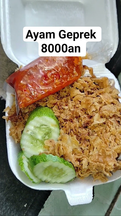 AYAM GEPREK 8000AN  #food #shorts