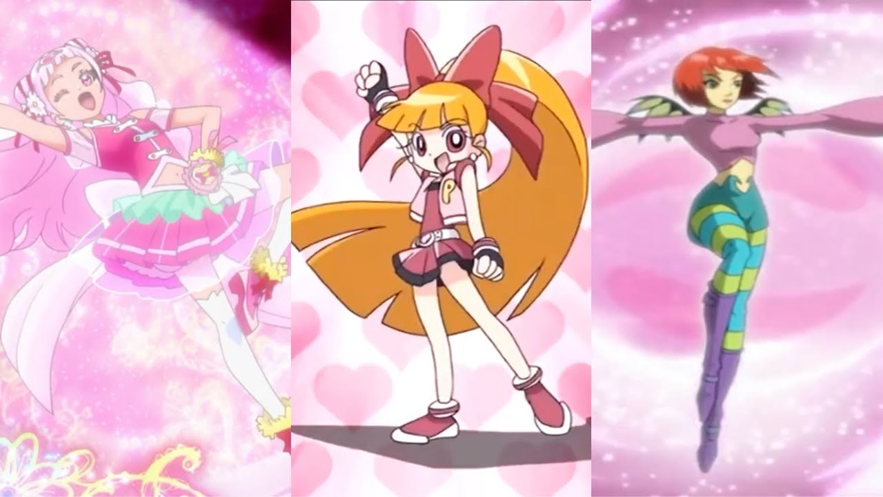 HugToo Pretty Cure, Powerpuff Girls Z, W.I.T.C.H || Epic Battle ||