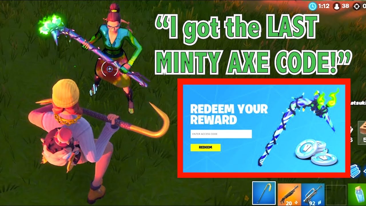 Estadisticas En Youtube Para El Video How To Get Minty Axe Code Free Minty Pickaxe Code Generator Real Working Noxinfluencer