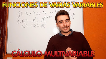 FUNCIONES DE VARIAS VARIABLES: DOMINIO, RECORRIDO Y GRÁFICAS | CÁLCULO MULTIVARIABLE