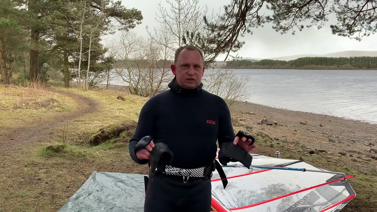 Windsurfing winter glove review palmless v claw YouTube