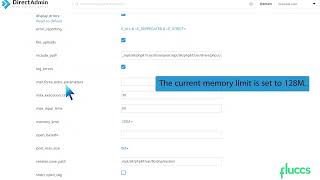 How to increase or decrease PHP Memory Limit via CloudLinux Selector in DirectAdmin   Fluccs