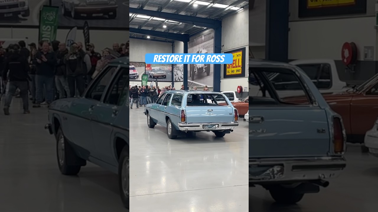 Restore it for Ross Reveal at Shannons Insurance Melbourne