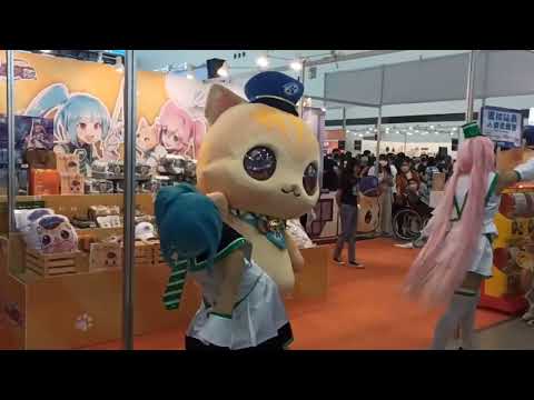 2022台灣文博會 高雄輕軌少女表演