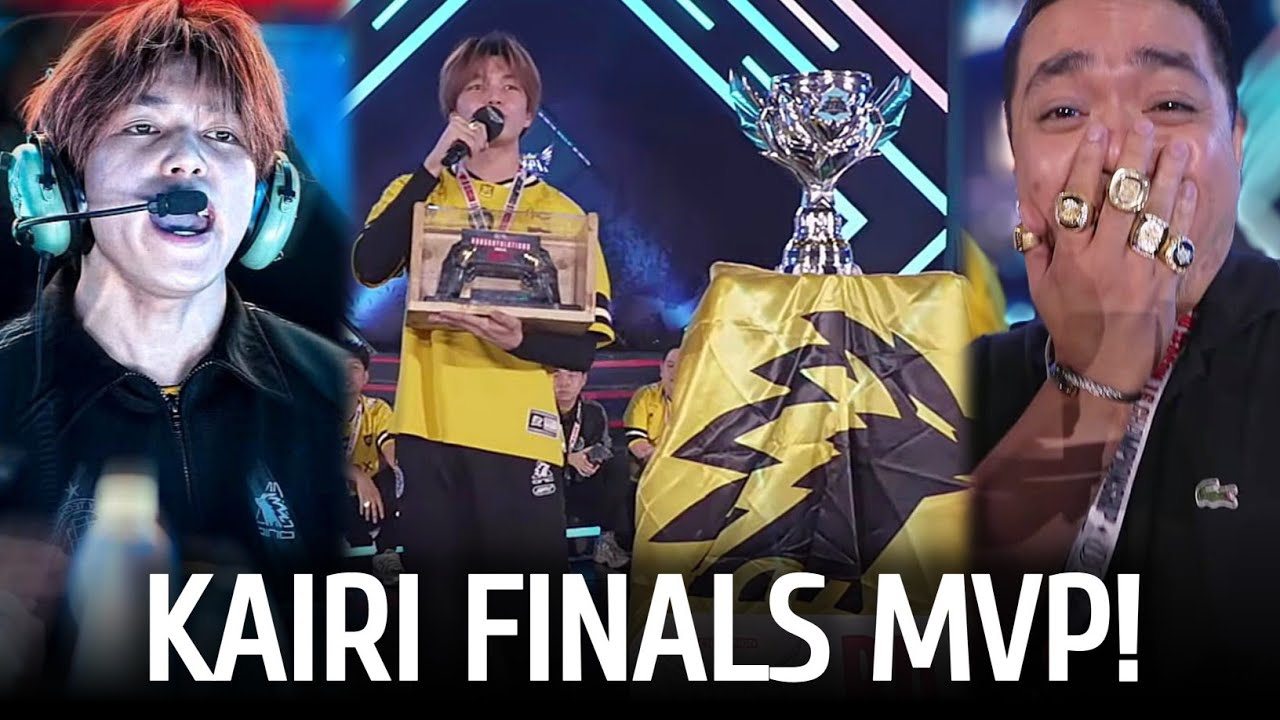 KAIRI FINALS MVP! THE FINALS BOSS ONIC ID WITH THEIR 8TH CHAMPIONSHIP AFTER BEATING AE 4-1 IN FINALS