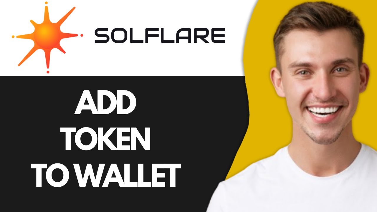 How to Add Token on Solflare Wallet (Super Easy) - YouTube