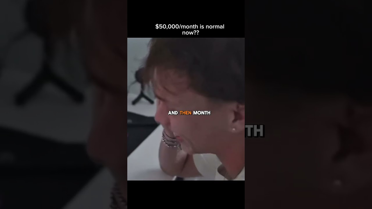 50,000/ months is normal now 