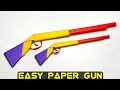 DIY ORIGAMI GUN - How To Make Paper Gun (Origami Tutorial)