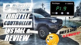 9DRIVE Throttle Controller! | Better than Pedal Commander? | Install and Review