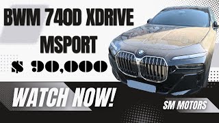 BMW 7 SERIES (G70) 740d xDrive M Sport 2024 MODEL / 2023 Production.