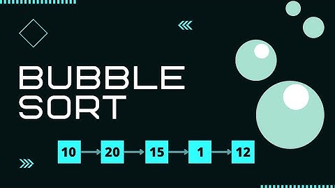 Bubble Sort Algorithm in JavaScript | letsbug