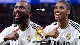What if 25-26 Real Madrid Swapped Genders? | Amazing AI Transformation