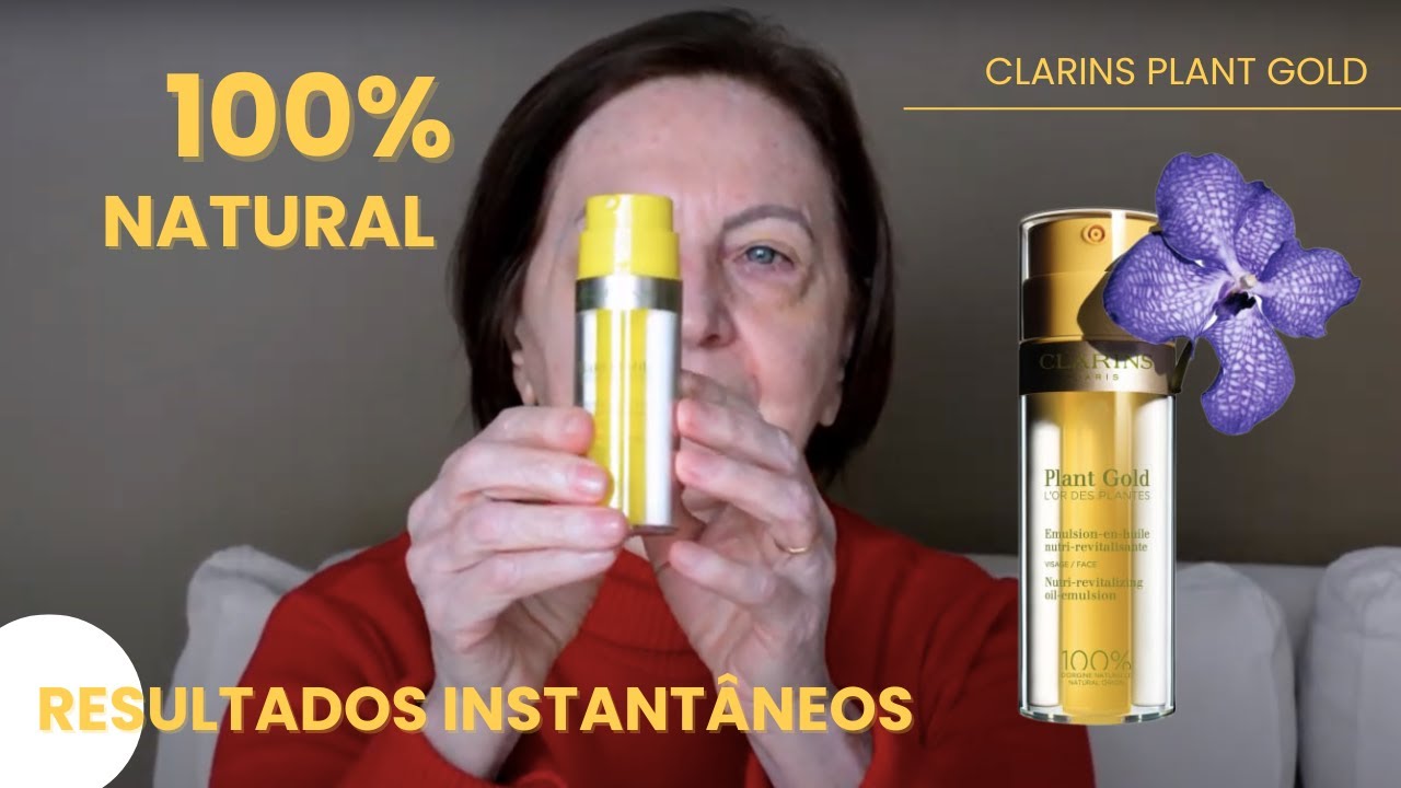 Conheça Clarins Facial Plant Gold 100% Natural