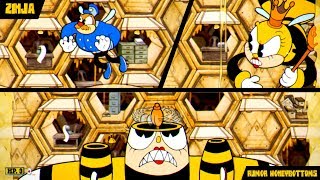 Cuphead - Rumor Honeybottoms in Honeycomb Herald Boss Fight (Perfect A+)