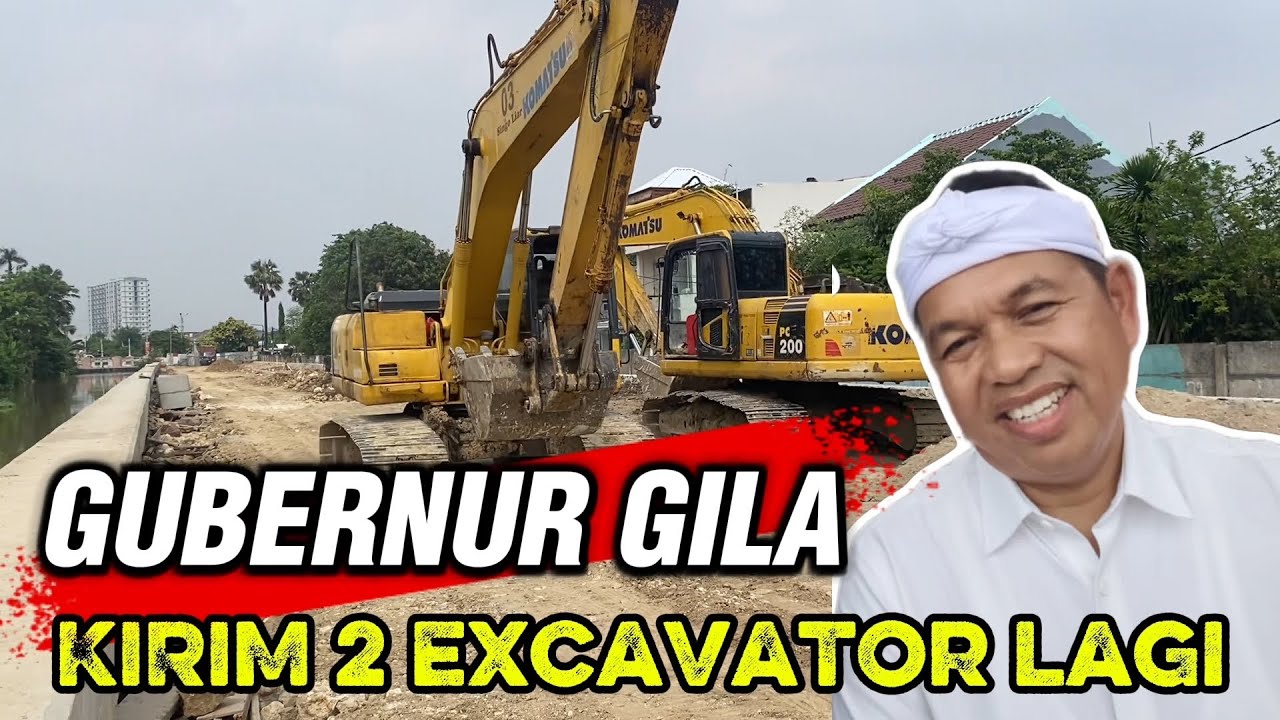 VIDEO VIRAL KDM‼️ TEROBOSAN GILA BAPAK GUBERNUR BUAT SUNGAI BEKASI SEMAKIN BESAR 