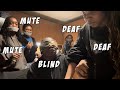 BLIND, DEAF, MUTE baking challenge (turned disaster) 