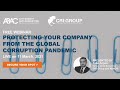 Webinar  protecting your company from the global corruption pandemic