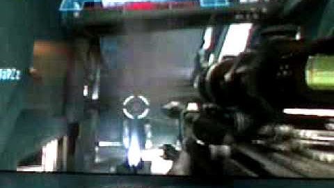 Halo Reach: Amazing Cross Map Jump Shot No-Scope.