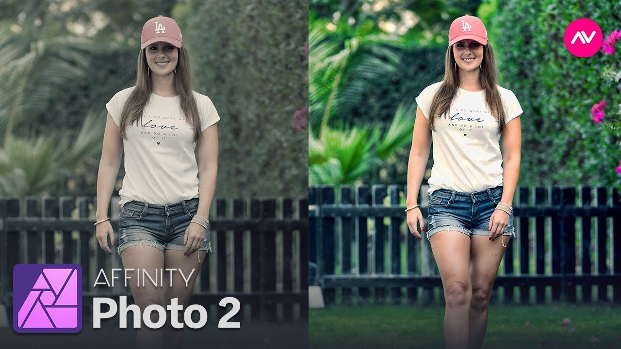 Make Colors POP in Affinity Photo Edit RAW Dull Photos and Make