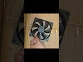 12cm 5V USB powered cooling black fan