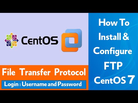 Install & configure FTP Server in Linux CentOS 7 [ Username and Password ] || File Transfer Protocol