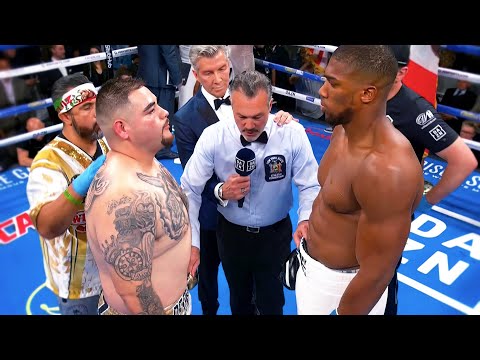 Andy Ruiz (USA) vs Anthony Joshua (England) | KNOCKOUT, BOXING fight, HD, 60 fps