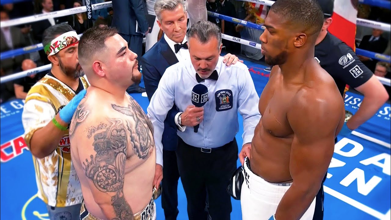 Andy Ruiz (USA) vs Anthony Joshua (England) KNOCKOUT, BOXING fight, HD, 60 fps