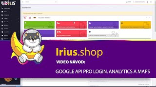 [42] API pro Google Analytics, Maps a Google Login