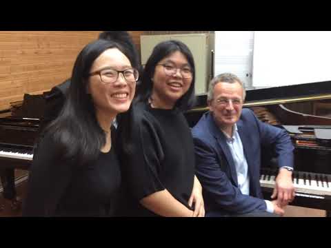 With Prof. Michael Korstick at TNUA, Taipei