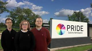 Collins Aerospace Pride Employee Resource Group new sign