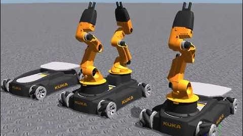 Webots Robot Simulator: KUKA