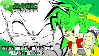 Manic Reacts to Sonic Underground: ReVamp | First 6 minutes (Animatic) Sneak Peek