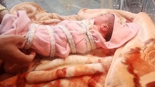 Newborn Baby Wrapped Gently in Warm Blankets Soft Care Comfort the First Moments of Life in the NICU screenshot 5