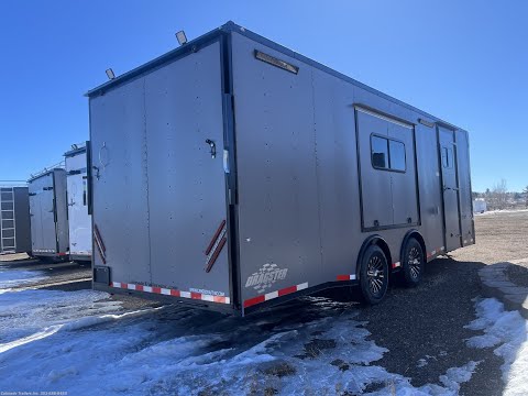 Loaded out 8.5x24 Colorado Cargo Trailer / Car Hauler with insulated floor, walls, and ceiling! @coloradotrailersinc