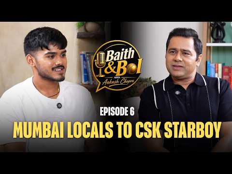 From the streets of Virar to lifting the U-19 World Cup… and now making waves at CSK #BaithandBol