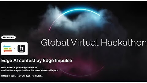 Edge Impulse Hackathon 2025: Winners Live Announcement