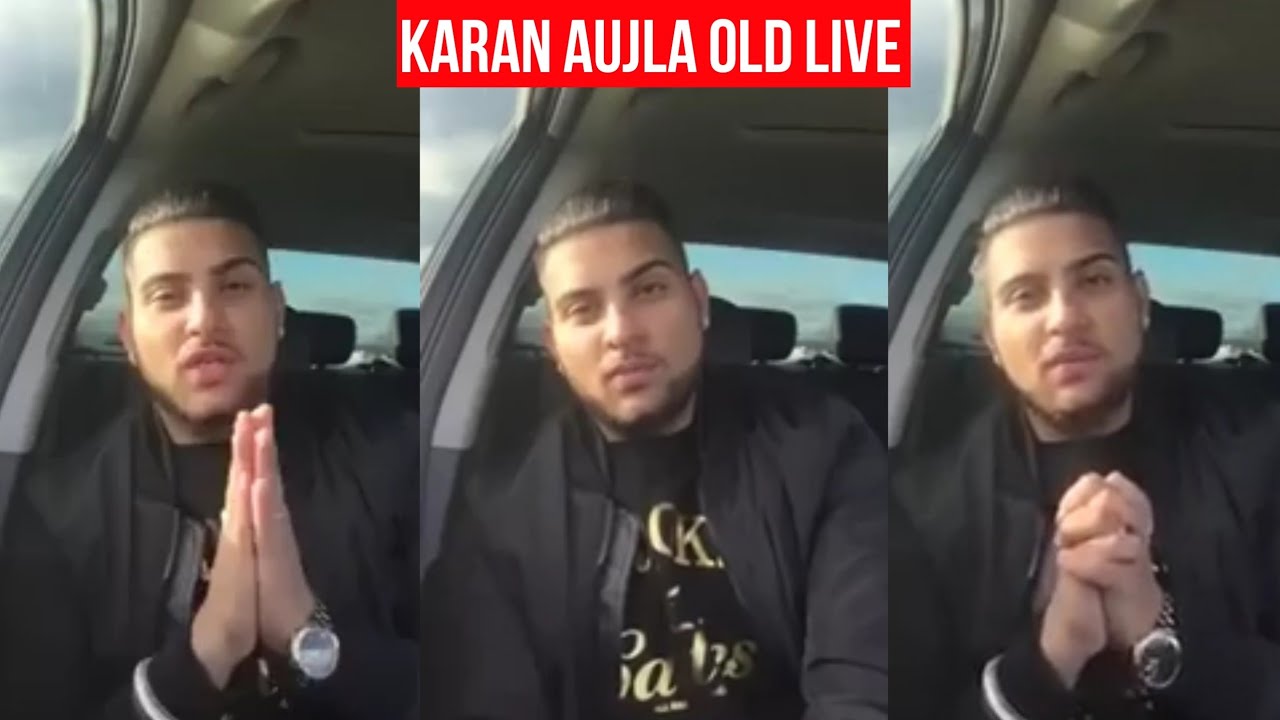 Karan Aujla Oldest Live Video