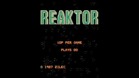 Reaktor Track & Field conversion MAME Gameplay video Snapshot -Rom name reaktor-