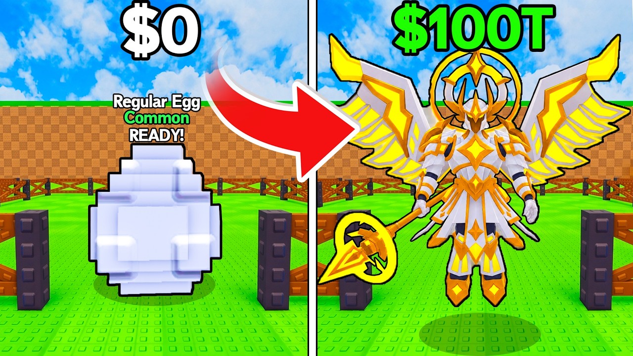 $0 To $100 TRILLION In Steal an Egg!